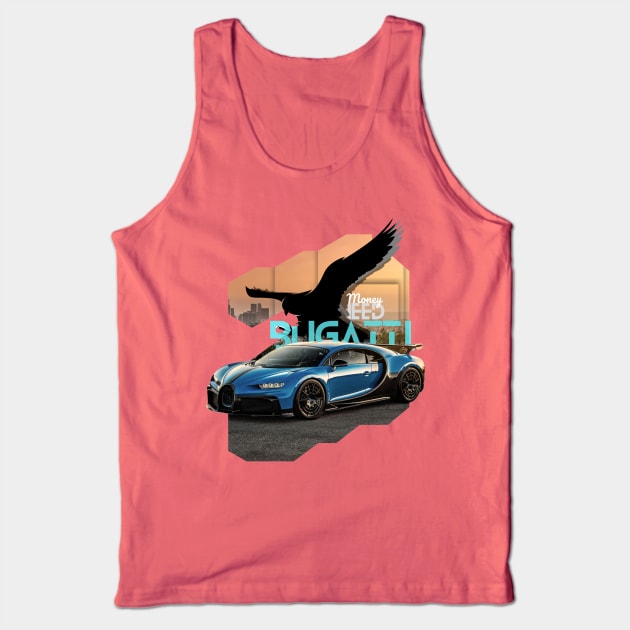 Bugatti Chiron Tank Top by AER46_Designverse